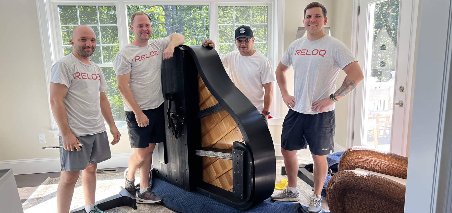 Piano movers in Norfolk, MA